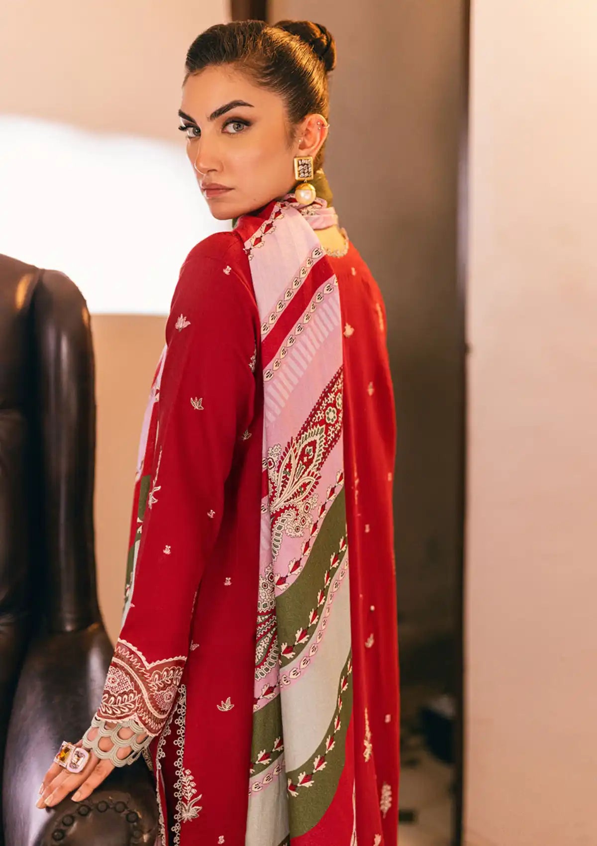Mushq Symphony Karandi'24 D-02 VELVET ROSE