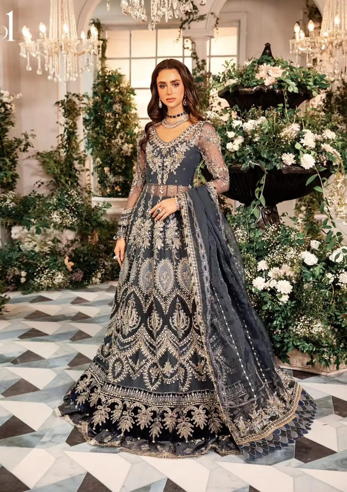 Maria.B Mbroidered Wedding Edition'24 D-01 Mohsin Saeed Fabrics Maria.B Mbroidered Wedding Edition'24 D-01 Mohsin Saeed Fabrics