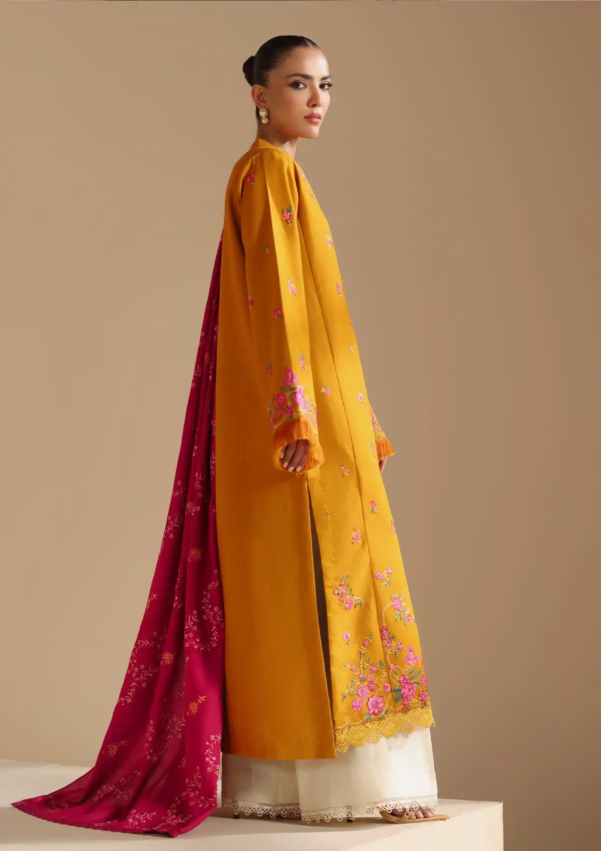 Rajbari Nissa Emb Shawl Edit'24 D-12