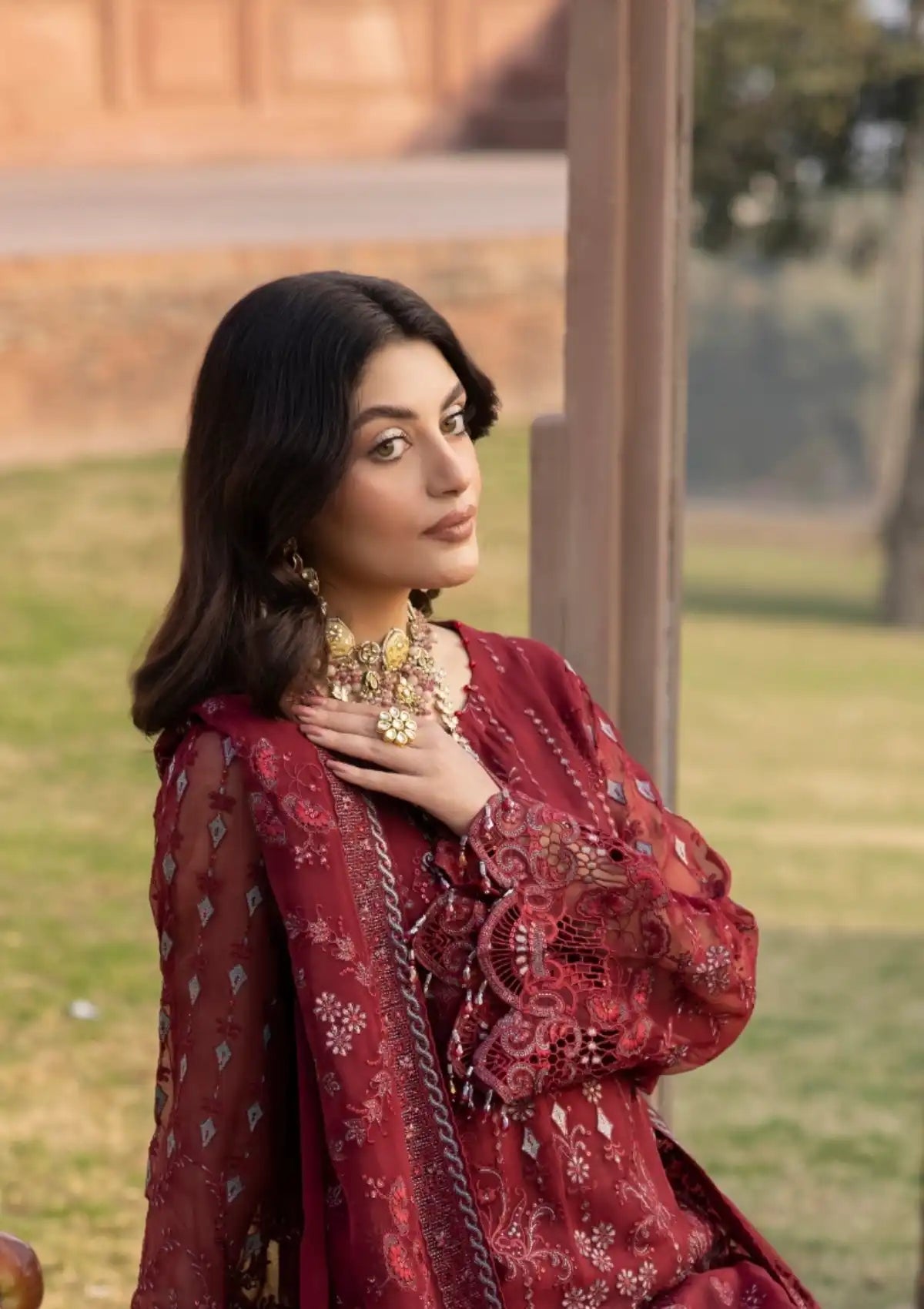 mohsin-saeed-fabrics-luxury-fashion-collection-daily-wear-wedding-and-formal-in-budget-This-product-is-from-lavish-dilkash-luxury-chiffon25-d-04-burgundy-is-available-on-Mohsin-saeed-fabrics-website.