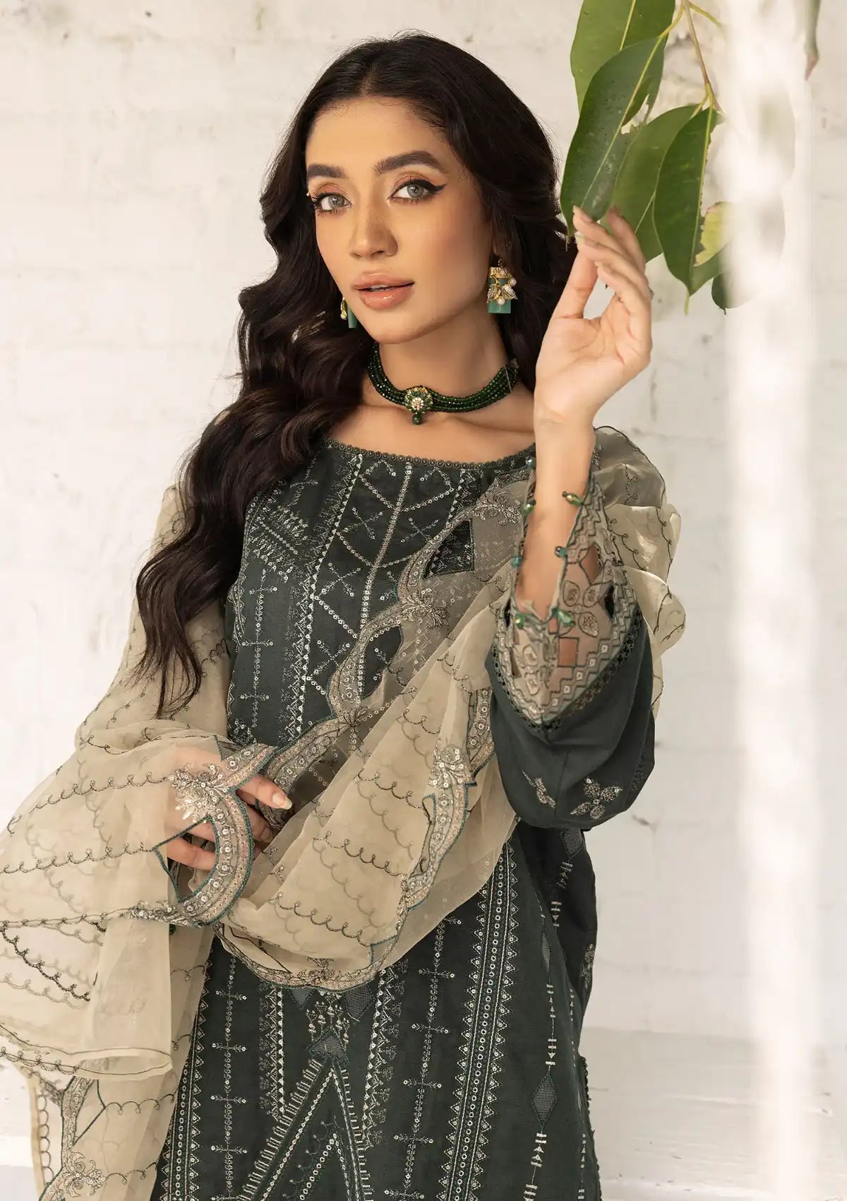 Ayla Zahra Singhar Luxury Emb Karandi'23 SNAZ 3 - Mohsin Saeed Fabrics