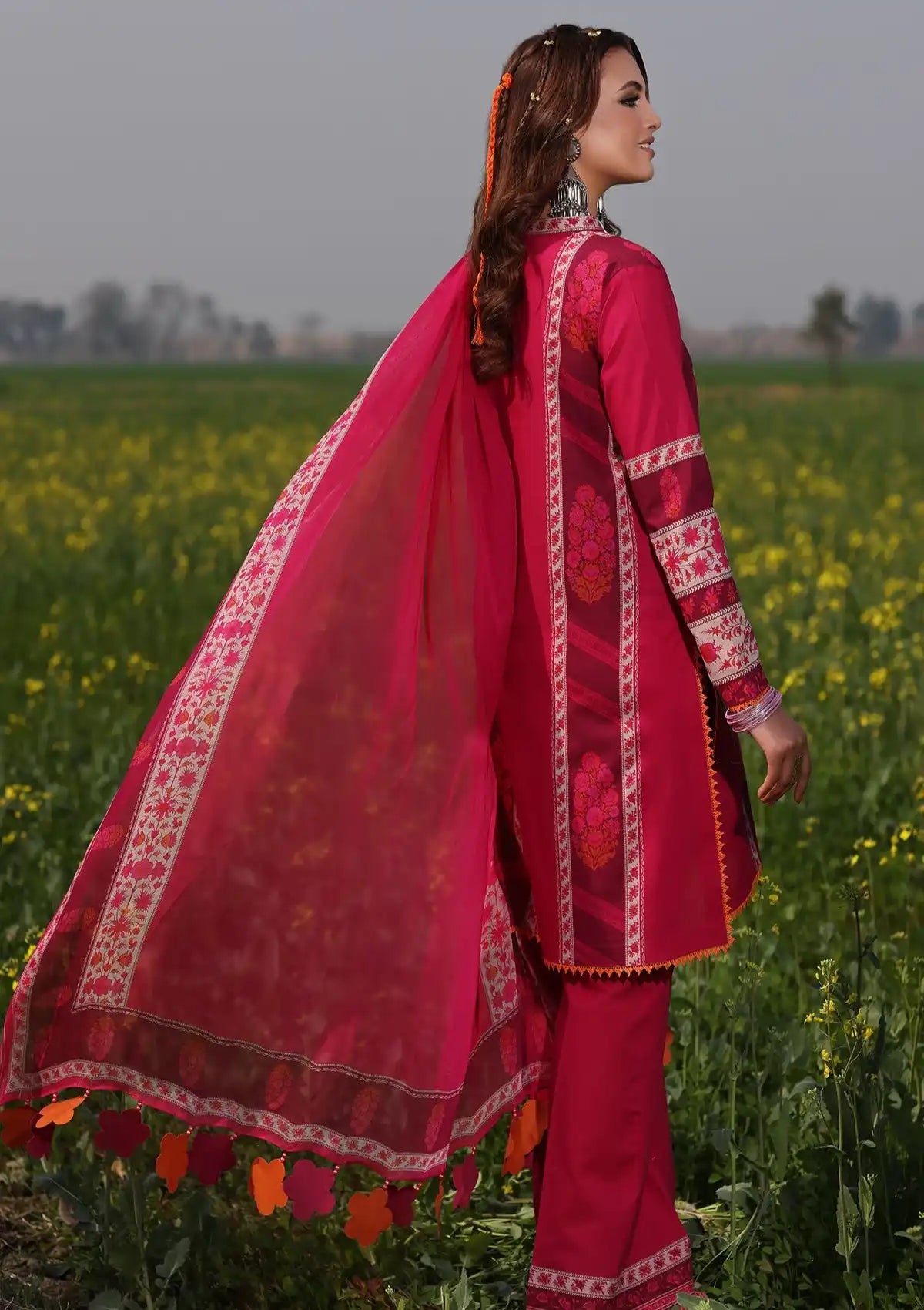Charizma Signature Prints Lawn'24 SP4-03 - Mohsin Saeed Fabrics