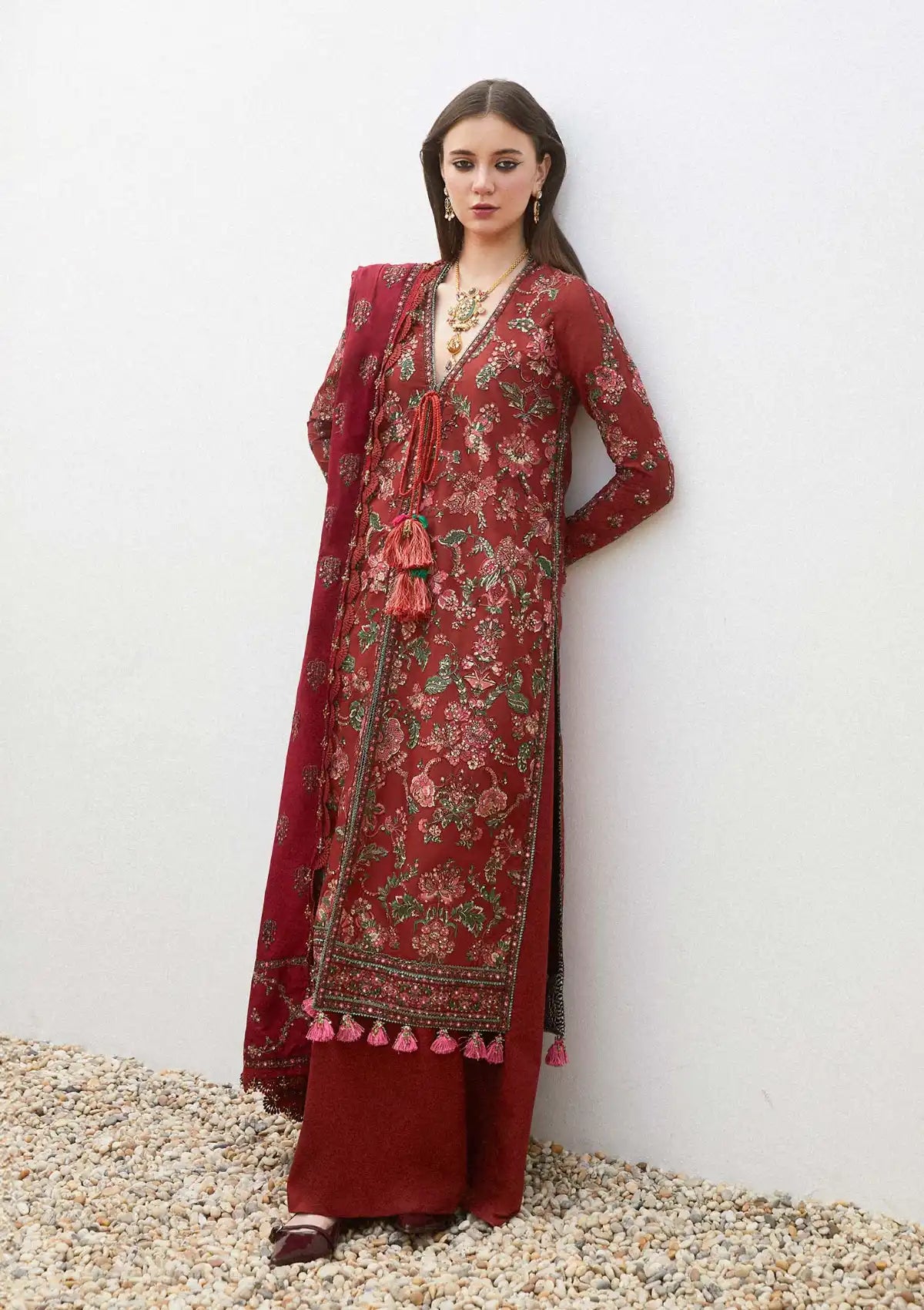 Hussain Rehar Eid Luxury Lawn'24 RUHI