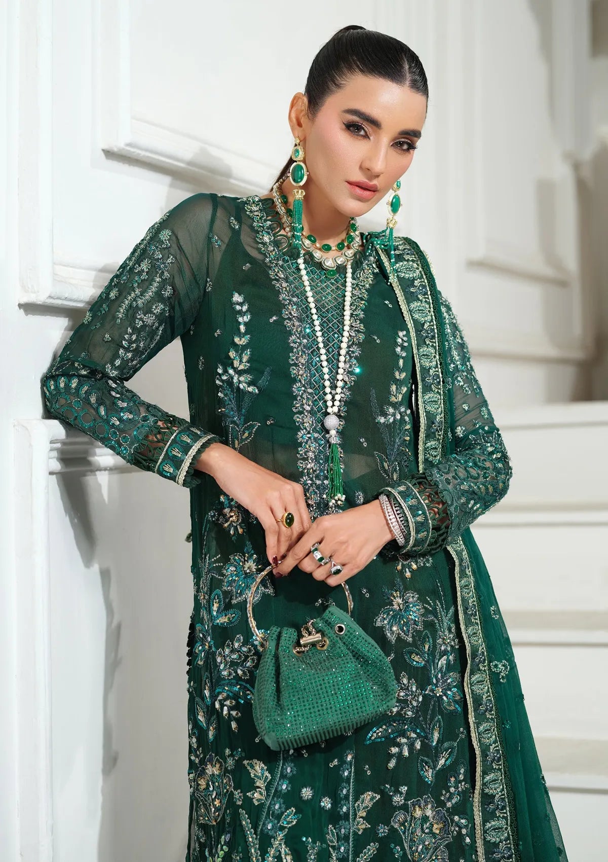 Maryam Hussain Meer Luxury Chiffon'26 D-06 Juhi