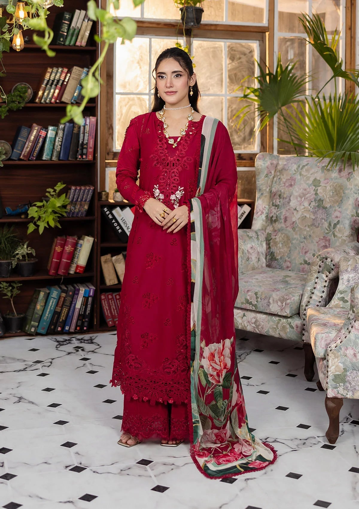 mohsin-saeed-fabrics-luxury-fashion-collection-daily-wear-wedding-and-formal-in-budget-This-product-is-from-elaf-ecraft-chikankari-chiffon-25-eec-4a-rubelet-is-available-on-Mohsin-saeed-fabrics-website.