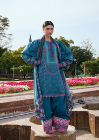 Kahf Prints Lawn'26 KPS-4A FALAK ARA