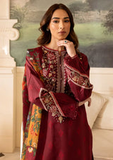 Farasha Seraya Emb Lawn'24 D-03 AMY - Mohsin Saeed Fabrics