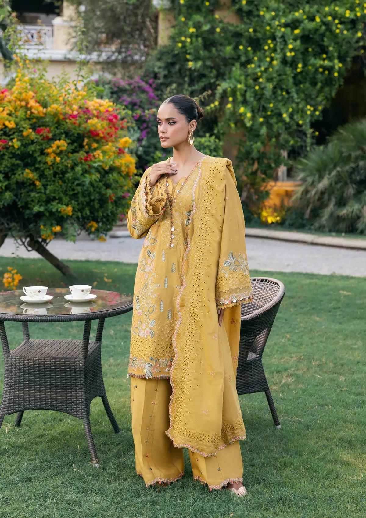 Elaf Luxury Winter'25 EWK-1B Florigold