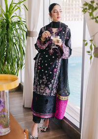 Nureh Eid Escape Luxury Lawn'24 NE-88 BOTANICA - Mohsin Saeed Fabrics