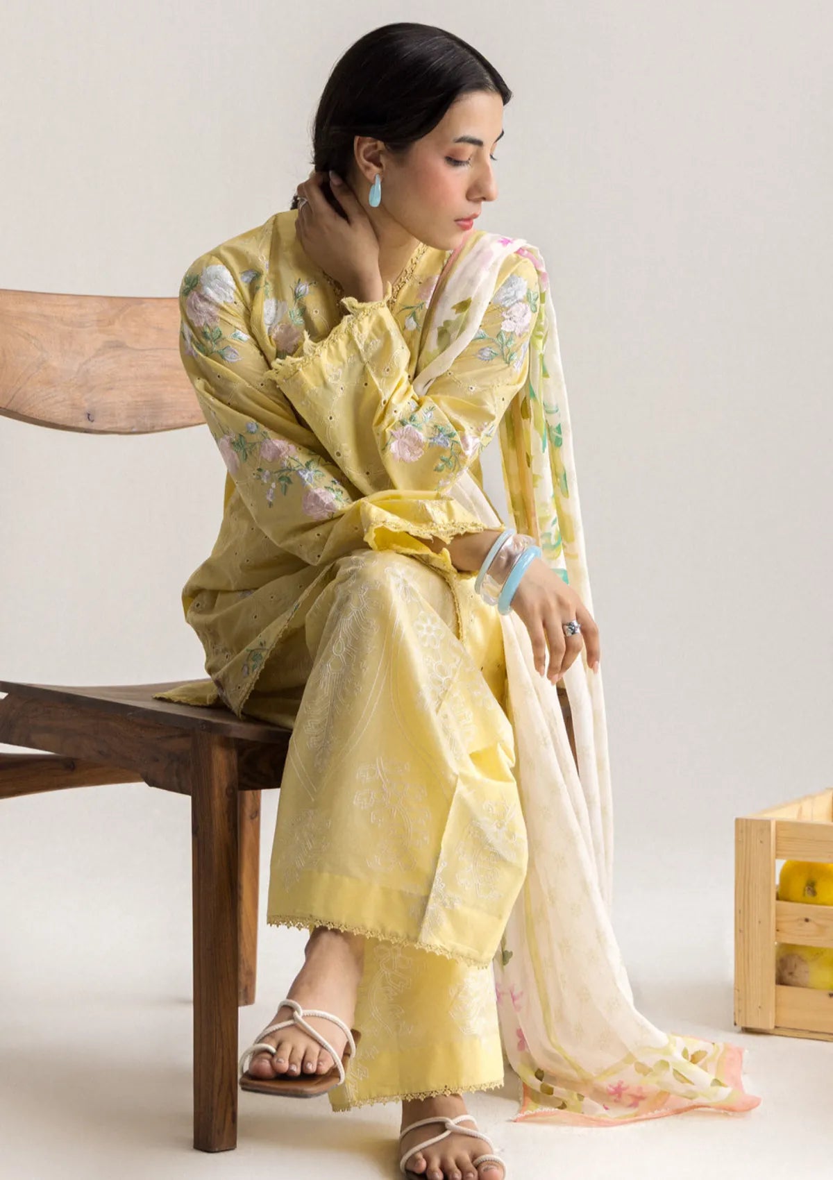 Coco By Zara Shahjahan Edit'2 Lawn'26 D-01B Airi