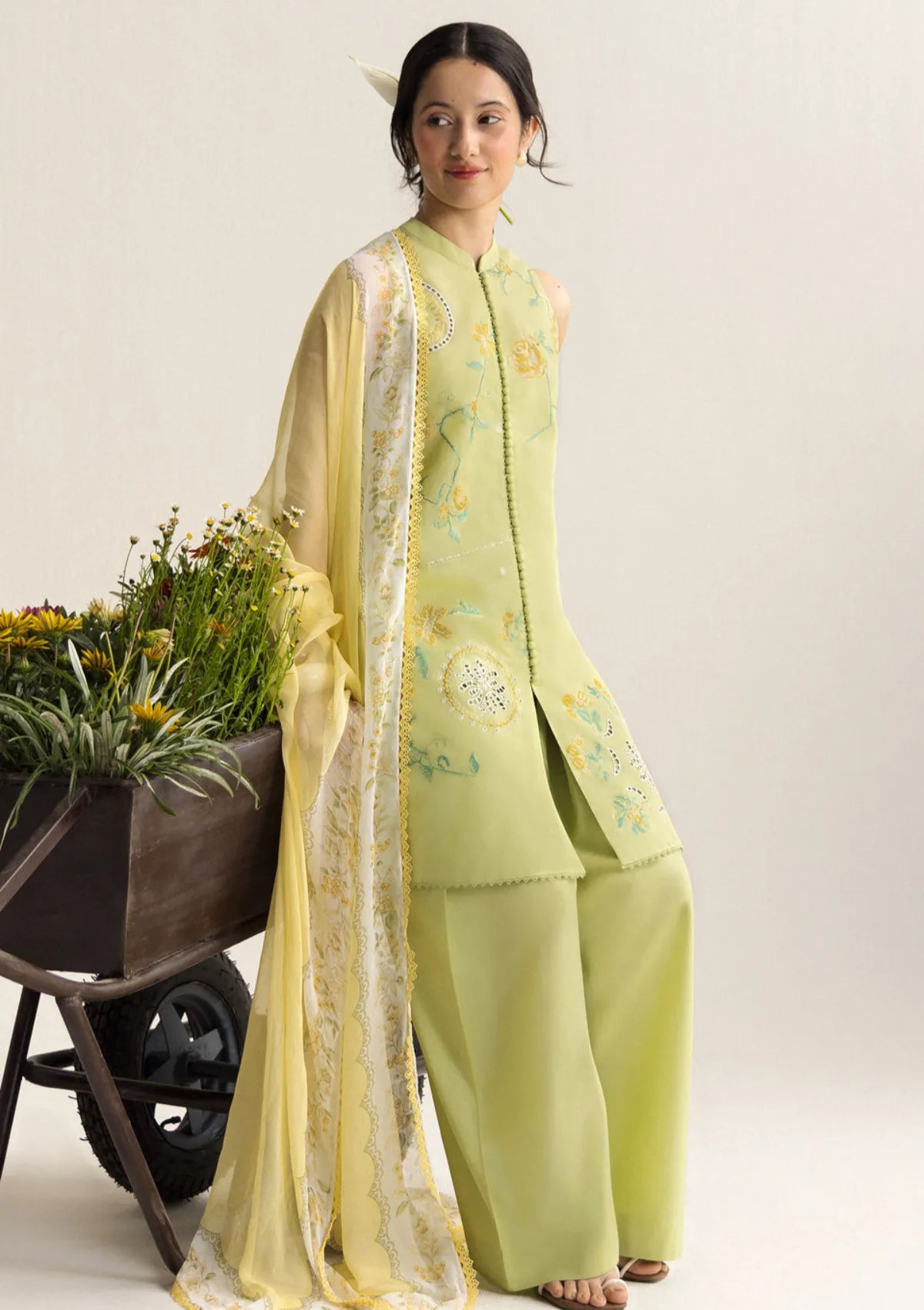 Coco By Zara Shahjahan Edit'2 Lawn'26 D-06B Ines