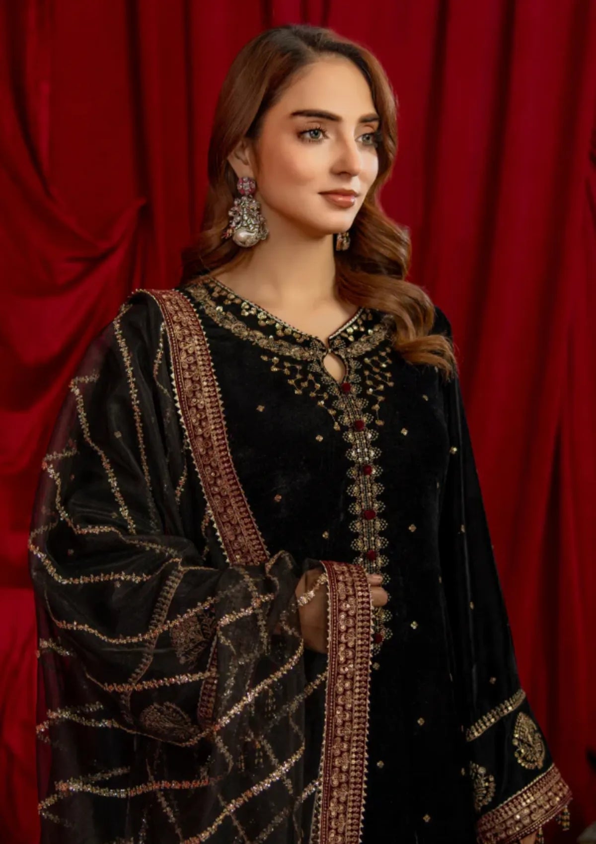 Waresha Makhmal Velvet'25 M-01 Royal Serenity