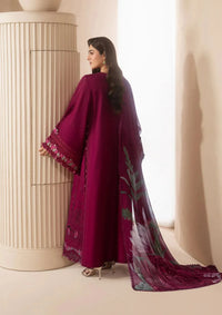 Elaf E-Craft Chikankari Lawn'26 EHC-4A GARNET