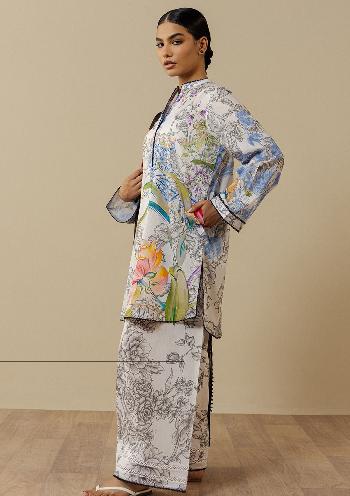 Coco by Zara Shahjahan Prints Drop III'26 D-2A Fiora