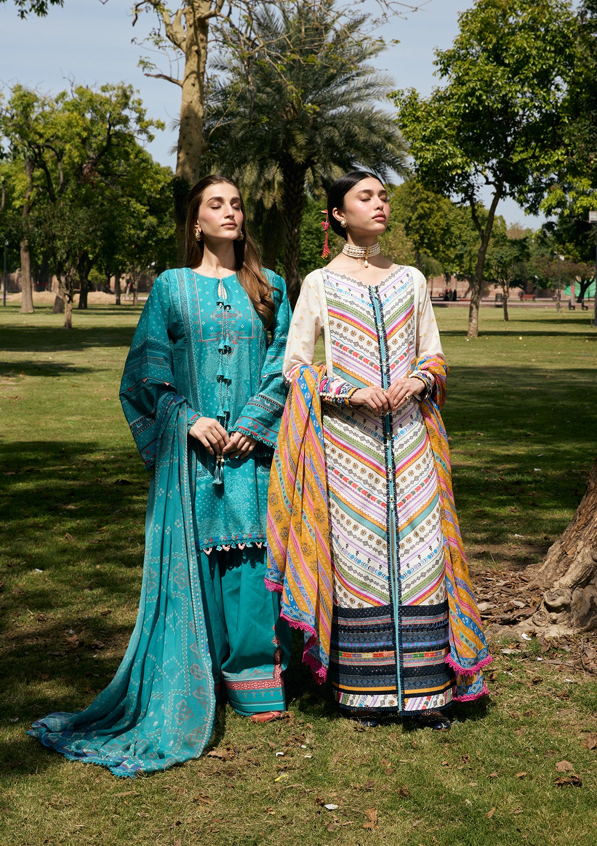 Kahf Prints Lawn'26 KPS-2A YASMEEN