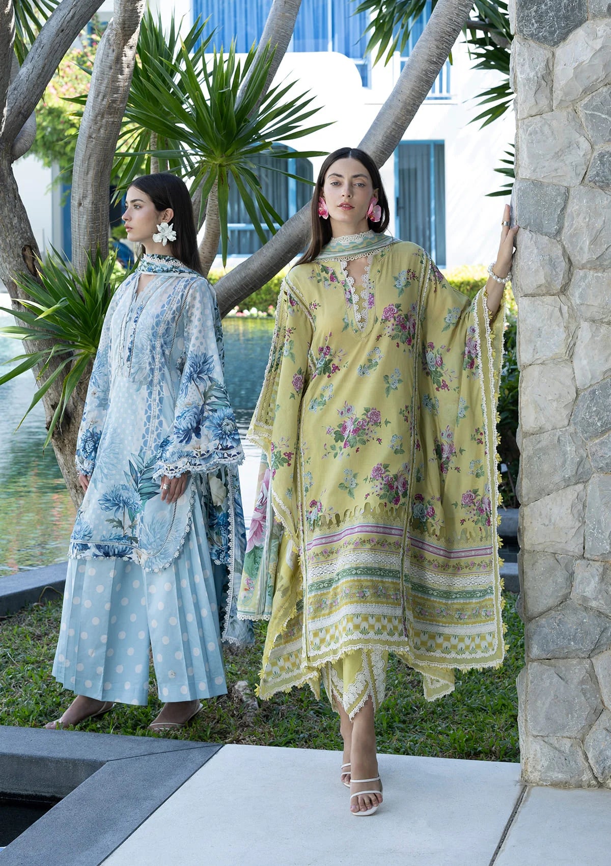 Elaf Santorini Prints Vol-1'26 EPN-4A AVOCADO