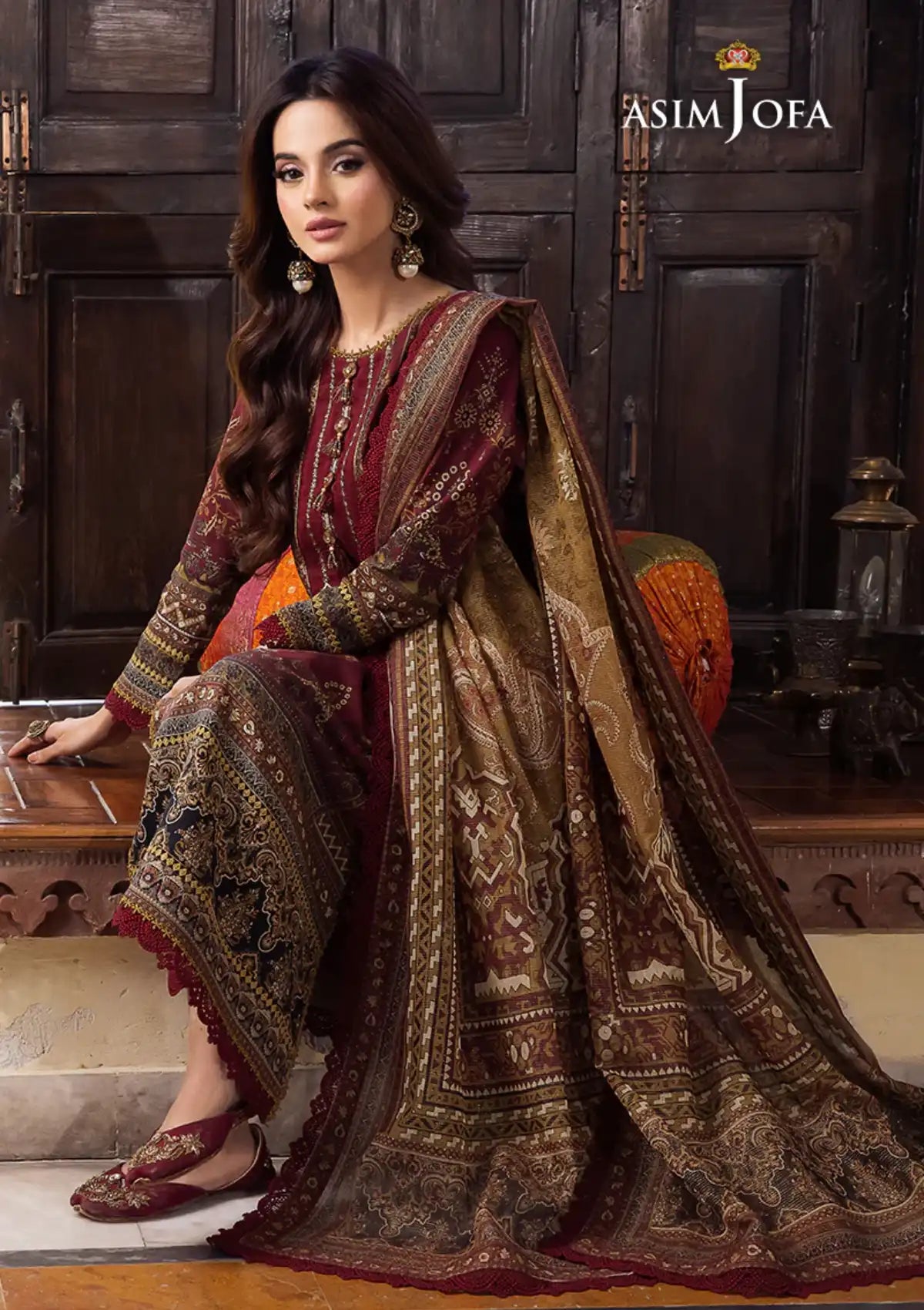 Asim Jofa Rania Pre-Winter'23 AJRW-11 - Mohsin Saeed Fabrics