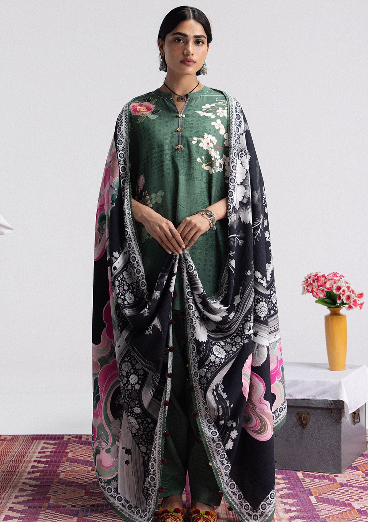 Zara Shahjahan Coco Prints Vol-04'26 Hana-2B