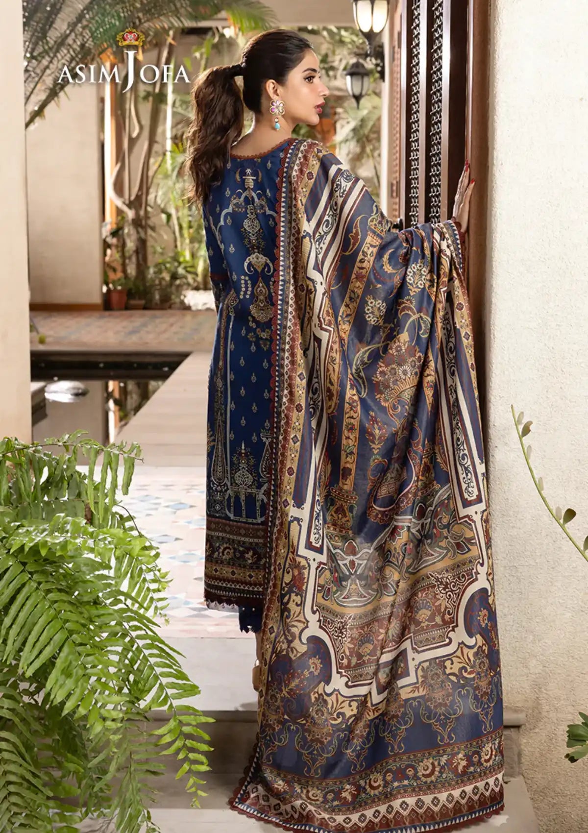 Asim Jofa Rania Pre-Winter'23 AJRW-05 - Mohsin Saeed Fabrics