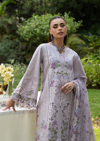 Elaf Luxury Lawn Vol-2'26 ELQ-4B PURE PLUM