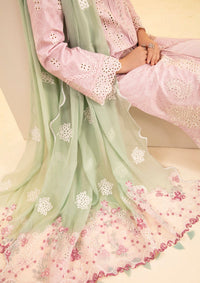 Qalamkar Qlinekari Luxury Lawn'24 SQ-02 ASEMA - Mohsin Saeed Fabrics