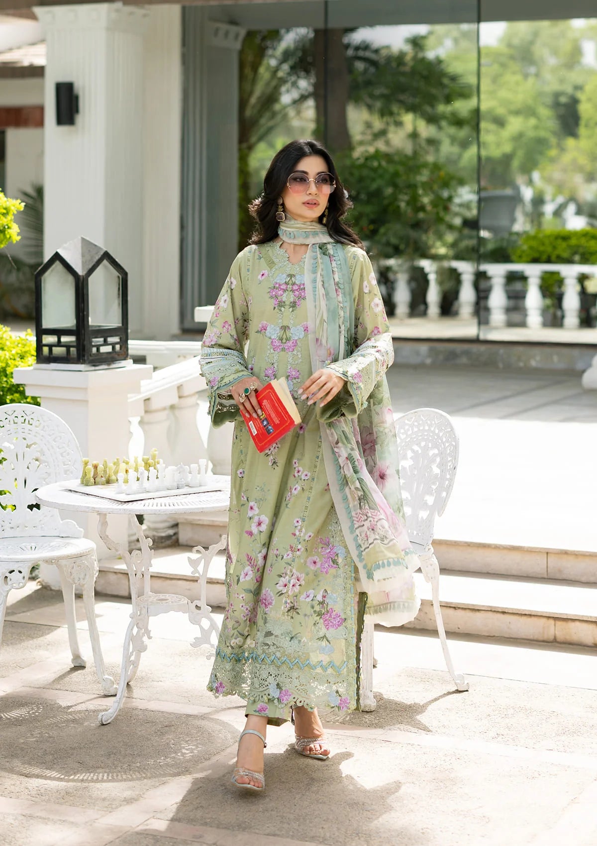 Elaf Signature Emb Prints Vol'II'26 ESG-6A JADE