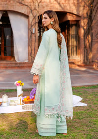 Farasha Kaavish Eid Festive Lawn'24 D-05 WHISPER MINT - Mohsin Saeed Fabrics