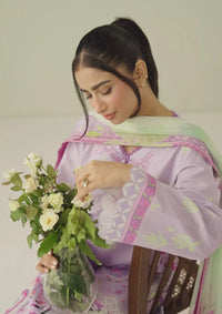 Roheenaz Rosette Lawn'26 D-63A Azure days