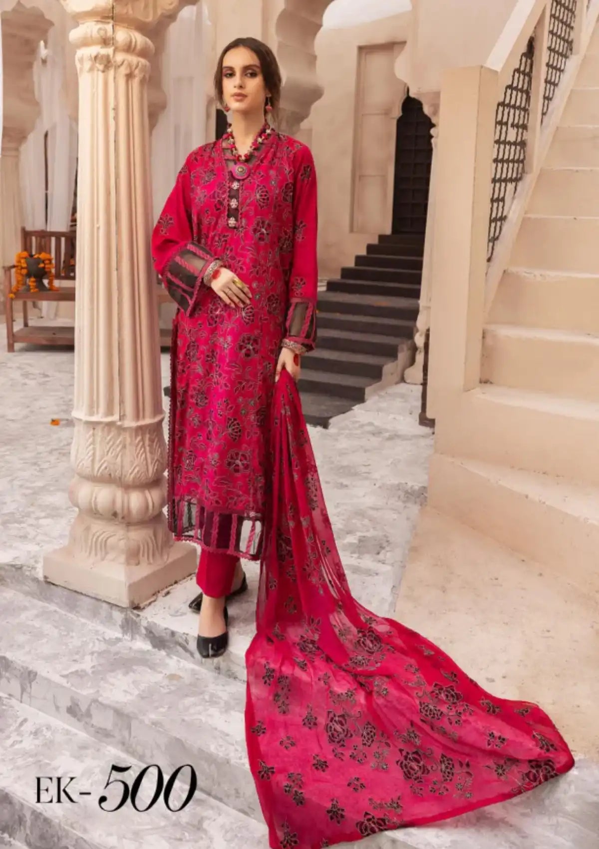 Elegant By Khoobsurat'23 EK-500 - Mohsin Saeed Fabrics