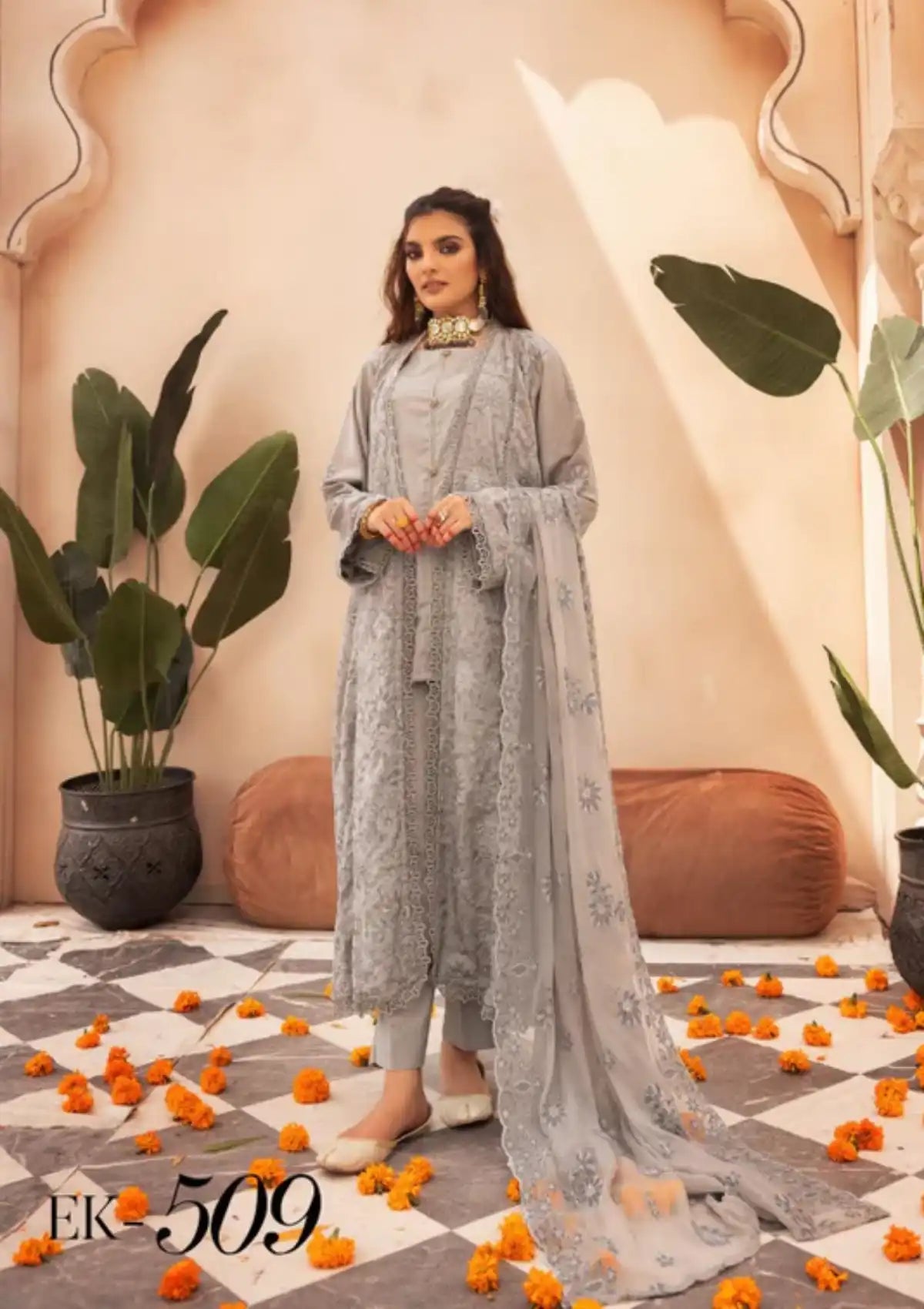 Elegant By Khoobsurat'23 EK-509 - Mohsin Saeed Fabrics