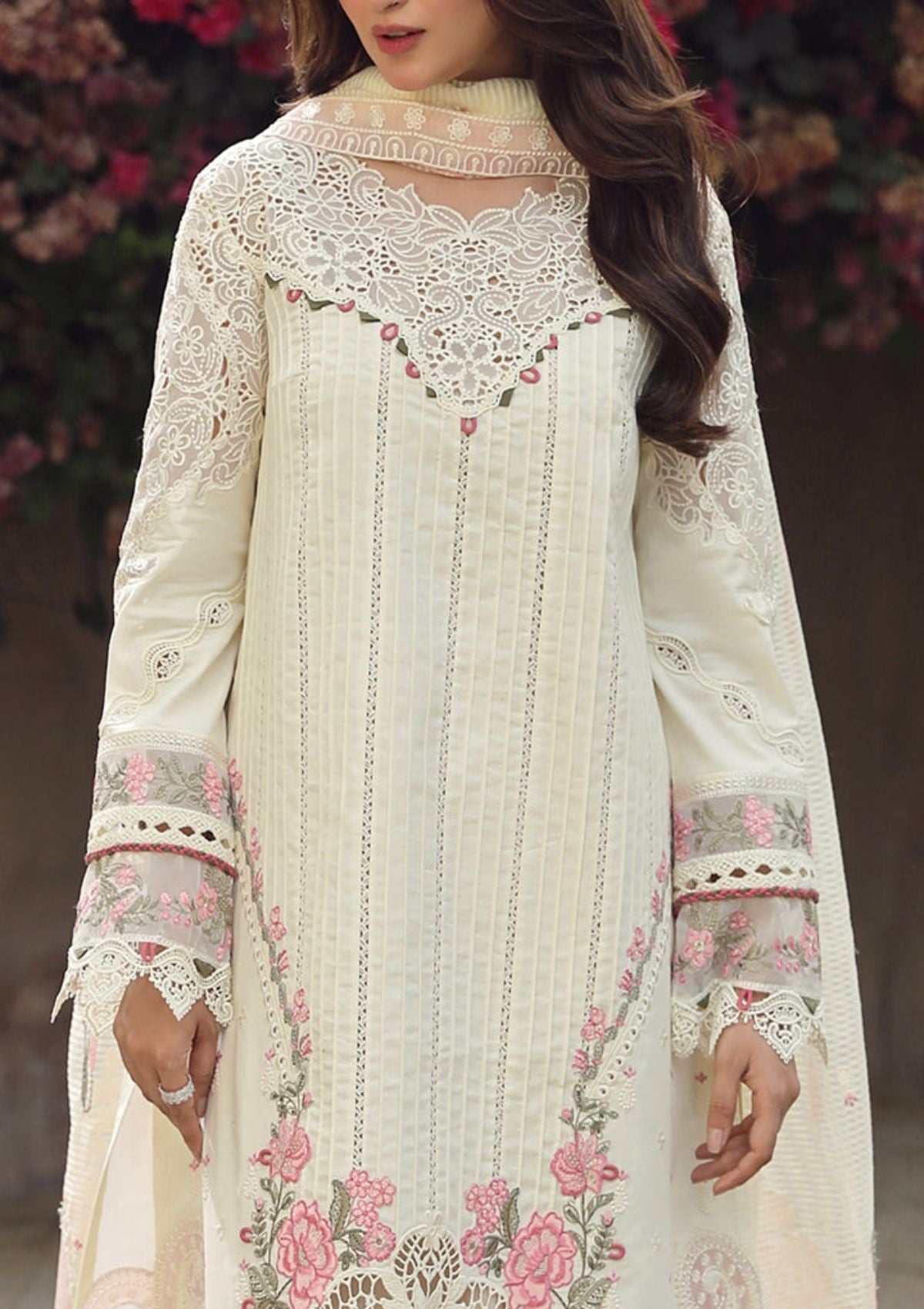 Qalamkar Festive Lawn'24 05 AMAAR - Mohsin Saeed Fabrics