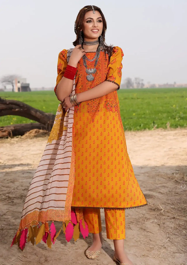Charizma Signature Prints Lawn'24 SP4-02 - Mohsin Saeed Fabrics