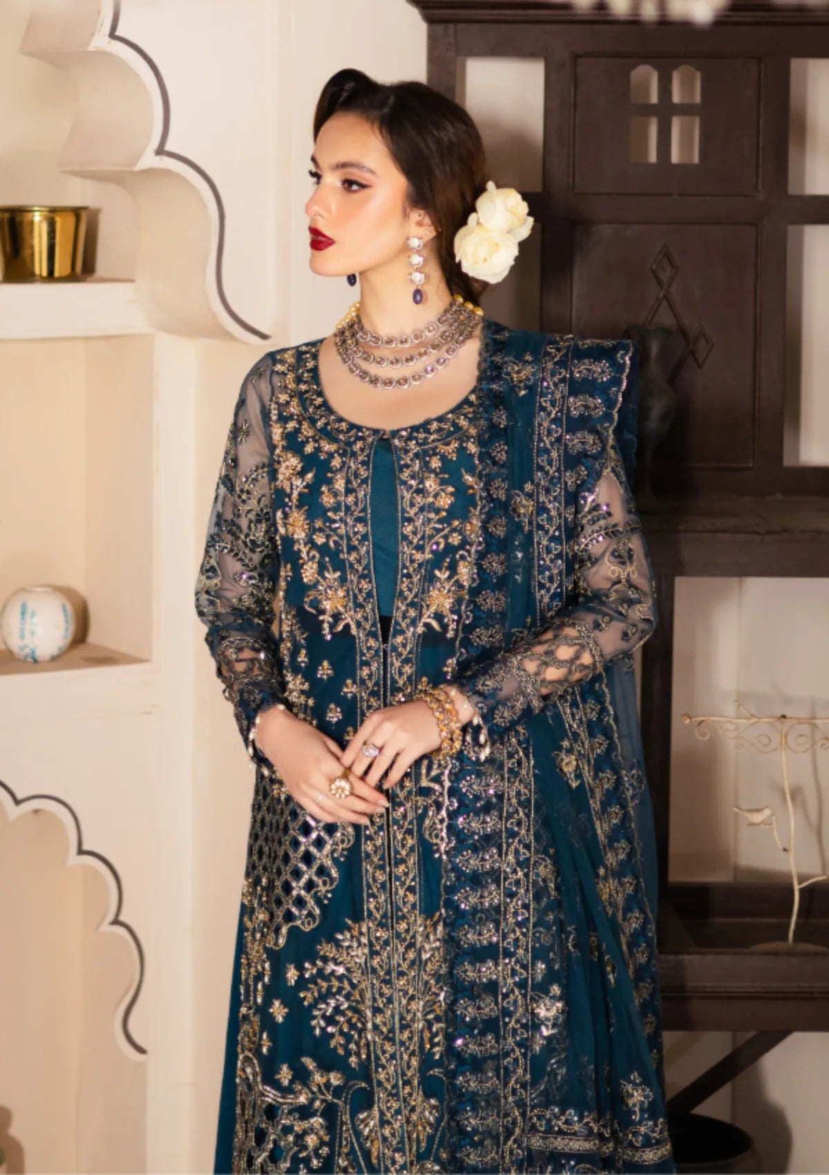 Waresha Riwayat Formal'26 Ocean Mirage (Teal Blue)