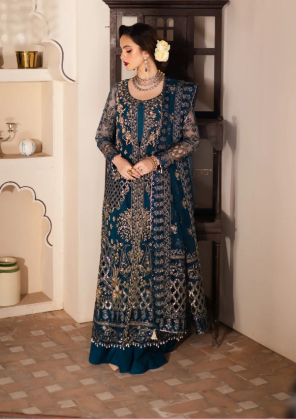 Waresha Riwayat Formal'26 Ocean Mirage (Teal Blue)