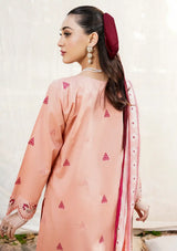 Safwa Skye Emb Lawn'24 Vol-01 SKY-10 - Mohsin Saeed Fabrics