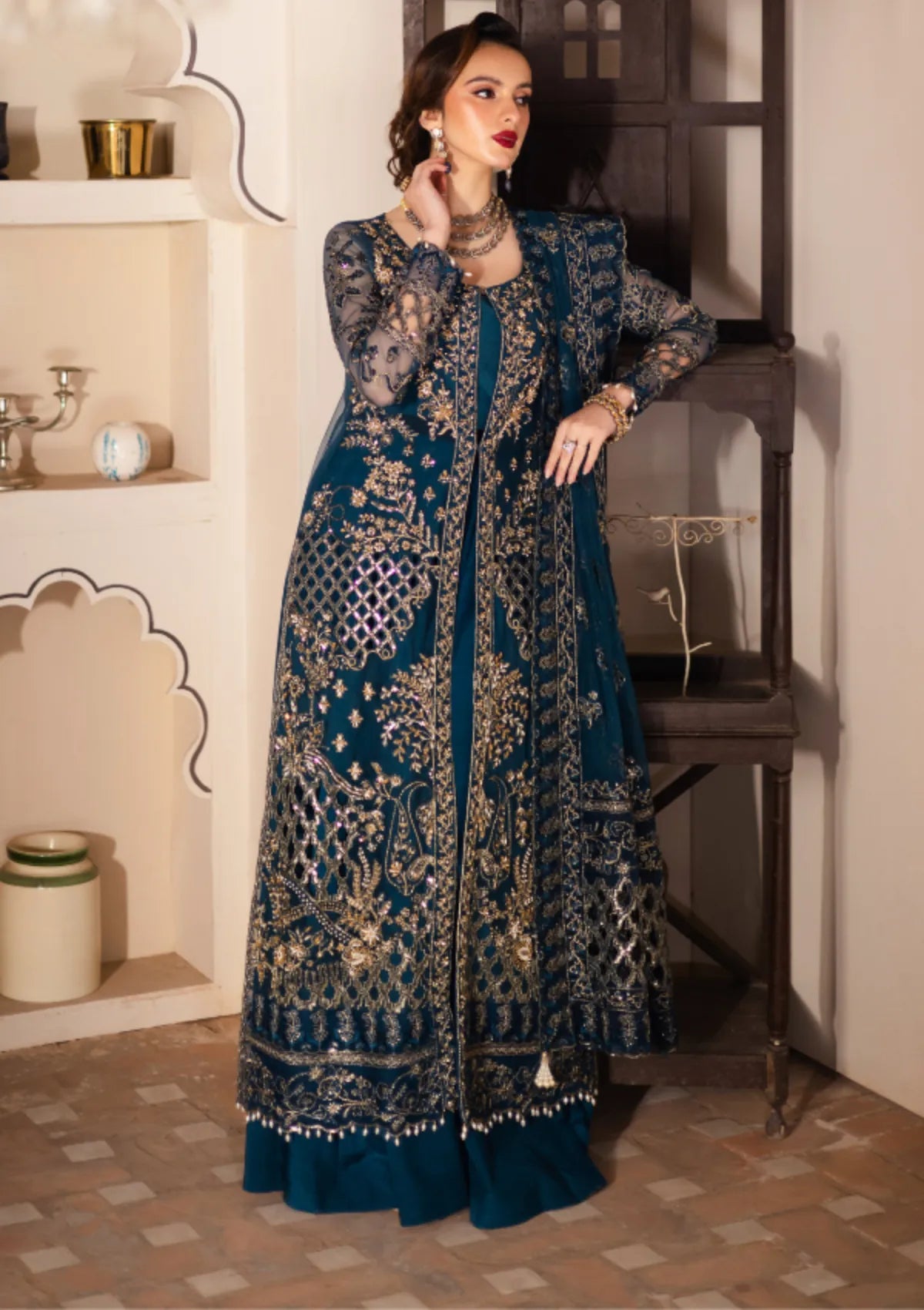 Waresha Riwayat Formal'26 Ocean Mirage (Teal Blue)