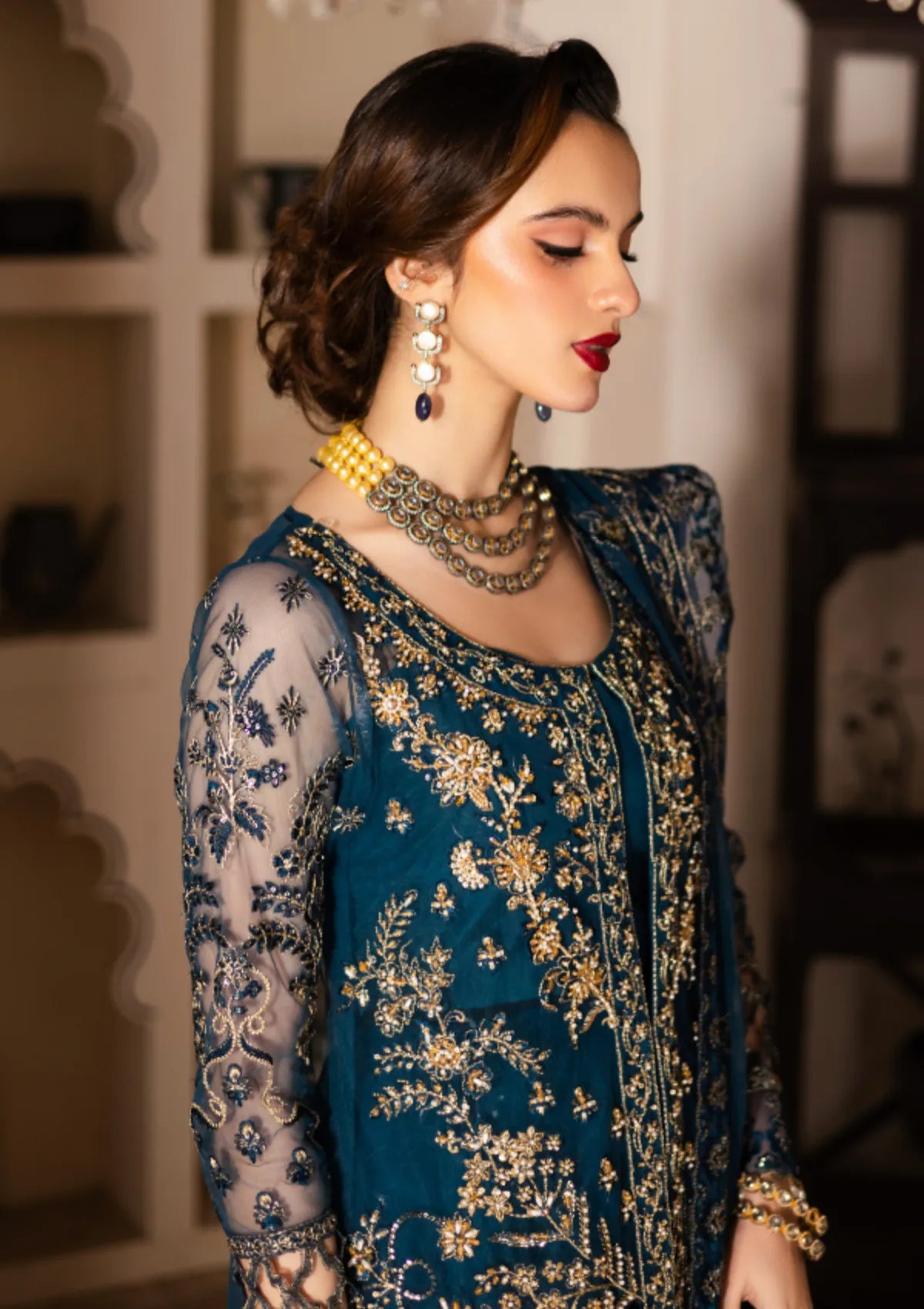 Waresha Riwayat Formal'26 Ocean Mirage (Teal Blue)
