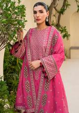 Jazmin Iris Eid Lawn'24 D-03 - Mohsin Saeed Fabrics