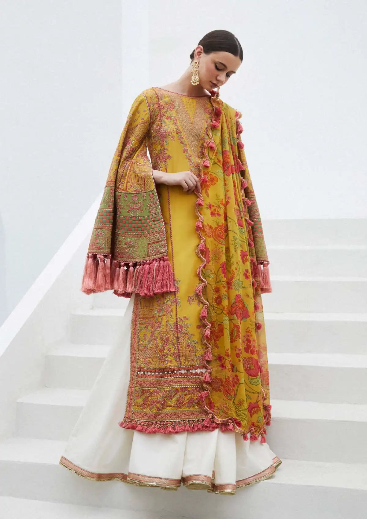 Hussain Rehar Eid Luxury Lawn'24 EUPHORIA - Mohsin Saeed Fabrics