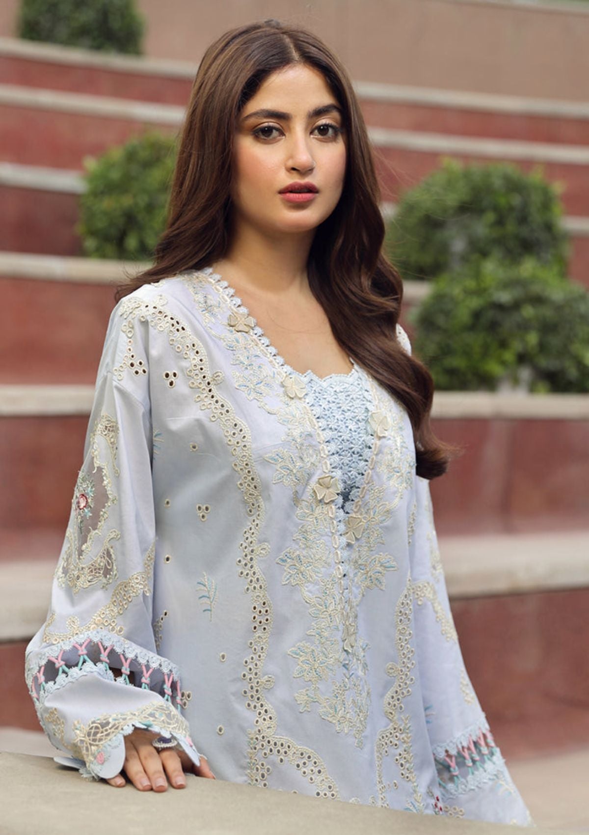 Qalamkar Festive Lawn'24 10 ZAIB - Mohsin Saeed Fabrics