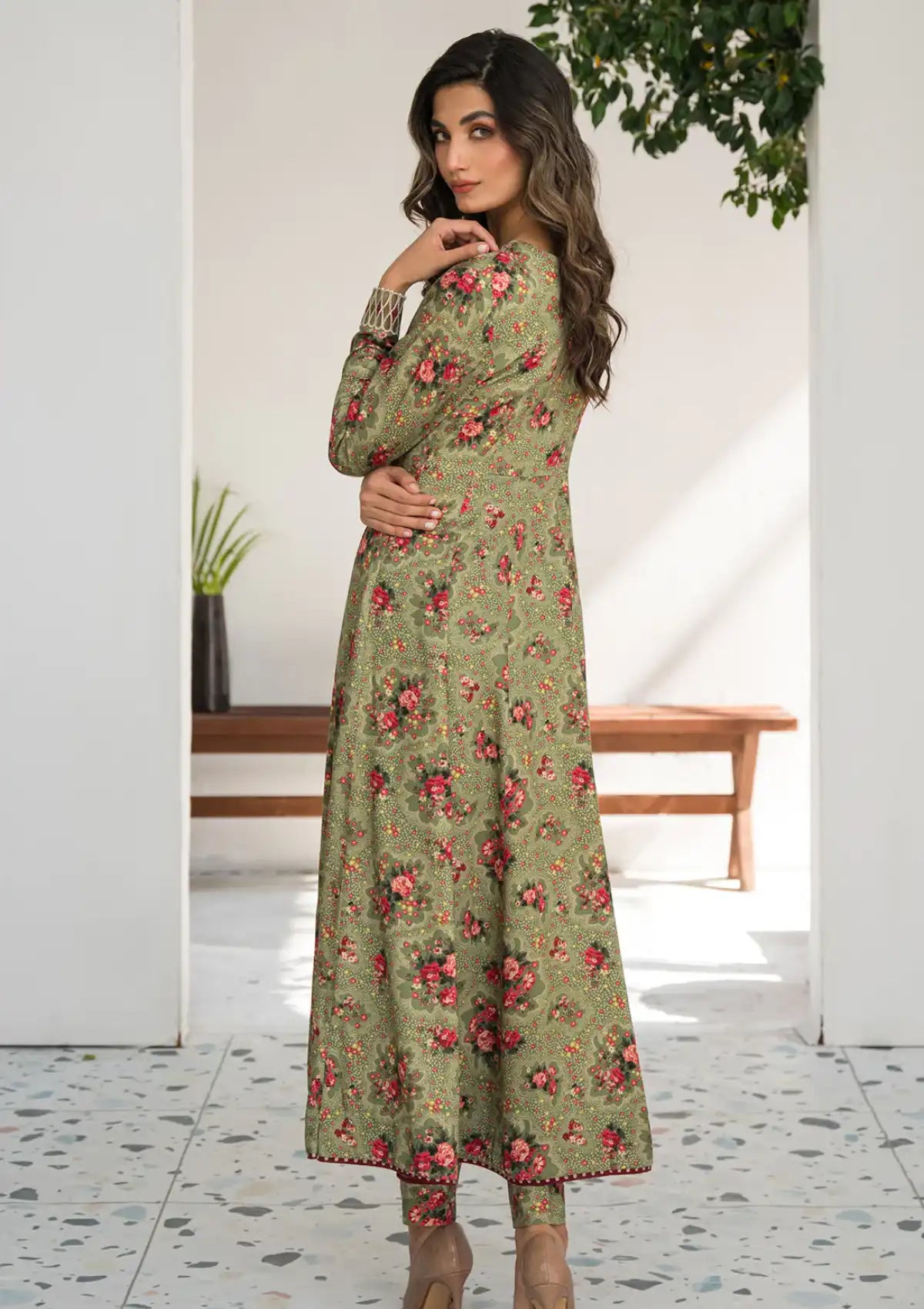 Jazmin Winter Unstitched'23 UWP-0029 - Mohsin Saeed Fabrics