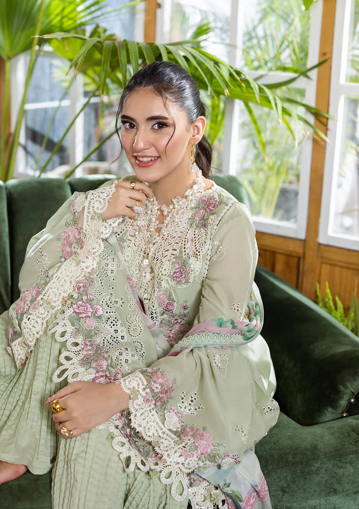 mohsin-saeed-fabrics-luxury-fashion-collection-daily-wear-wedding-and-formal-in-budget-This-product-is-from-elaf-ecraft-chikankari-chiffon-25-eec-5b-matcha-is-available-on-Mohsin-saeed-fabrics-website.