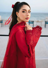 Nureh Eid Escape Luxury Lawn'24 NE-91 MIREILLE - Mohsin Saeed Fabrics