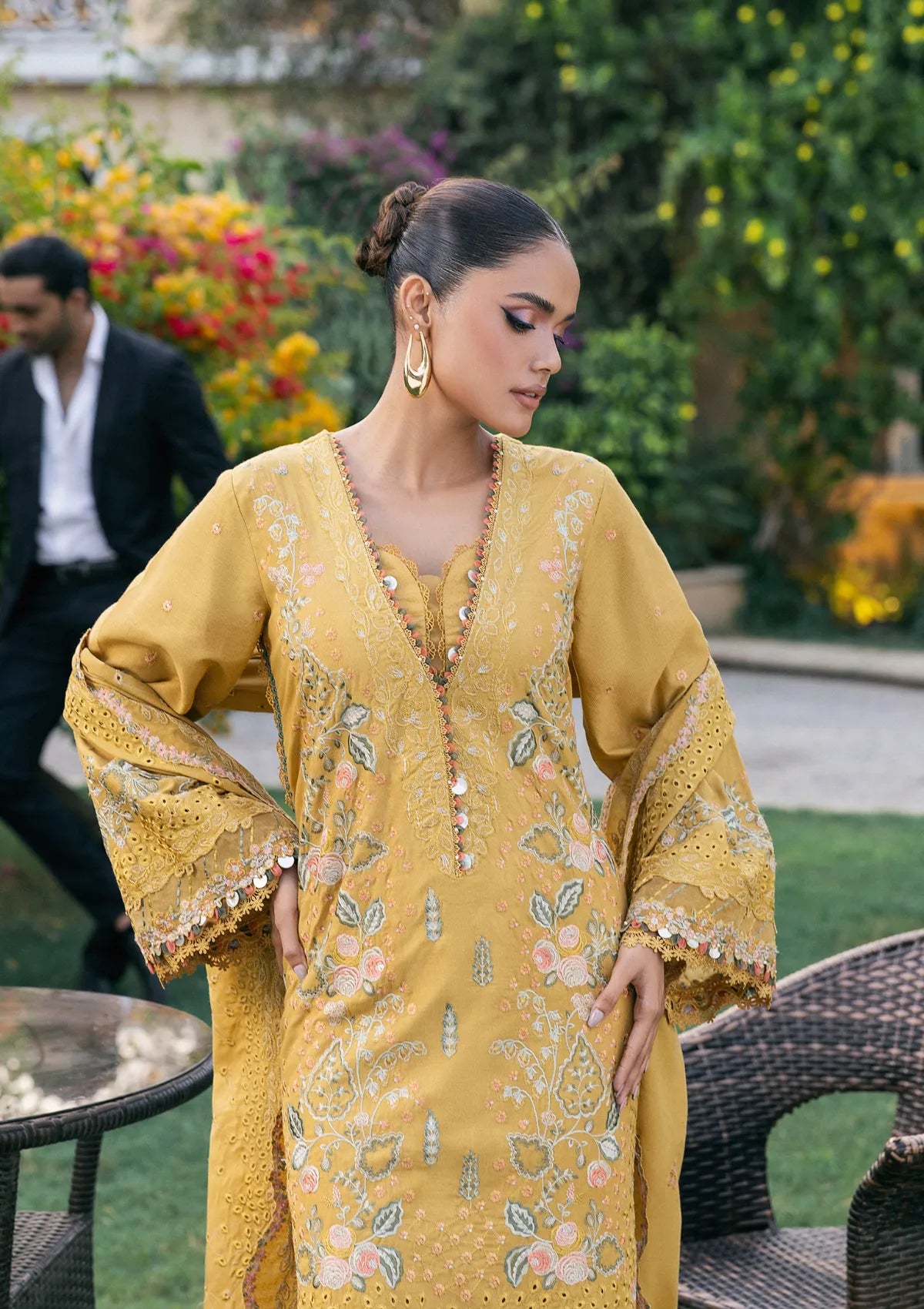 Elaf Luxury Winter'25 EWK-1B Florigold