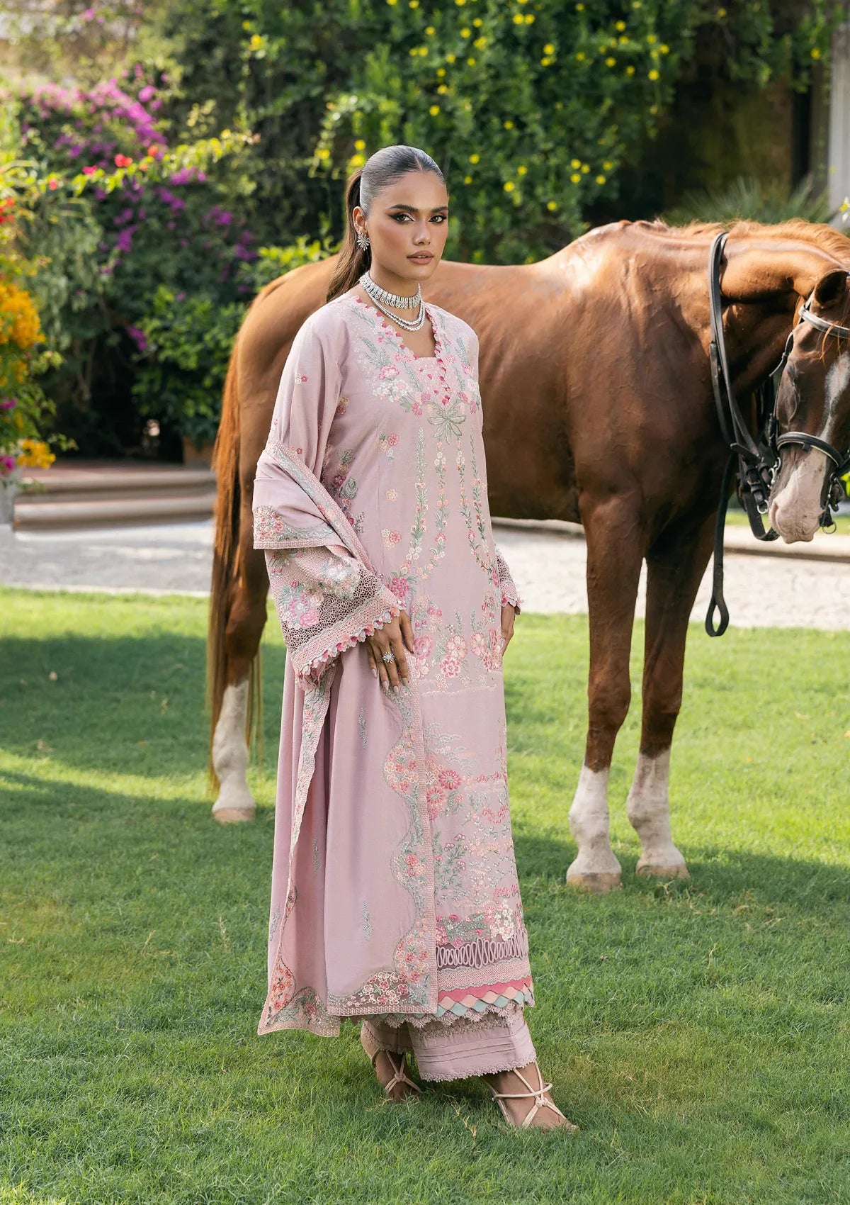 Elaf Luxury Winter'25 EWK-7B Hushpink