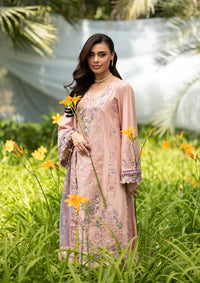 Elaf Luxury Lawn Vol-2'26 ELQ-6A BLUSHING ROSE