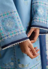 Coco By Zara Shahjahan Lawn'24 Vol-02 D-01B-DAHLIA - Mohsin Saeed Fabrics