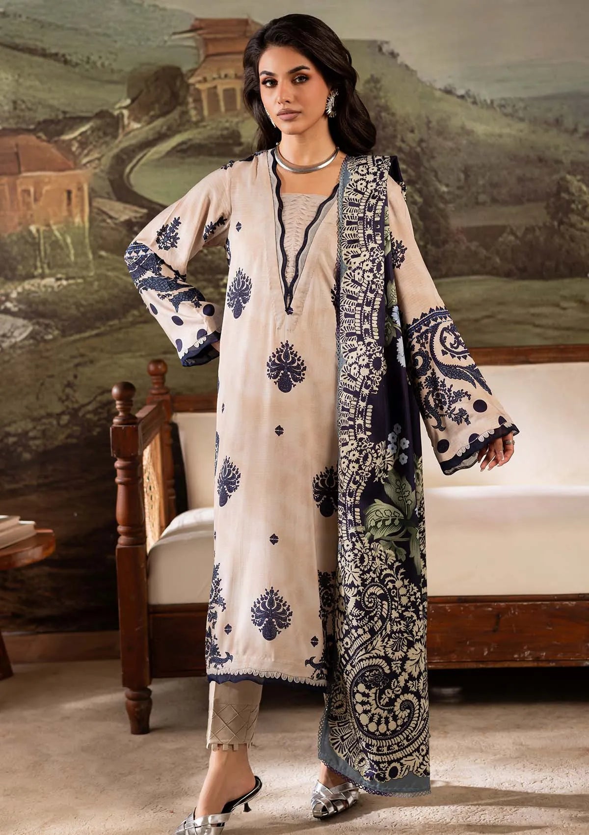 mohsin-saeed-fabrics-is-selling-online-and-in stores-Luxury-daily-wear-wedding-wear-formal-wear-in-budgeted-price.This-product-is-from-nureh-signature-printed-linen25-sp-176-is-available-on-Mohsin-saeed-fabrics-website.