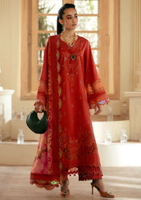 Nureh Maya Embroidered Lawn'24 NS-142 - Mohsin Saeed Fabrics