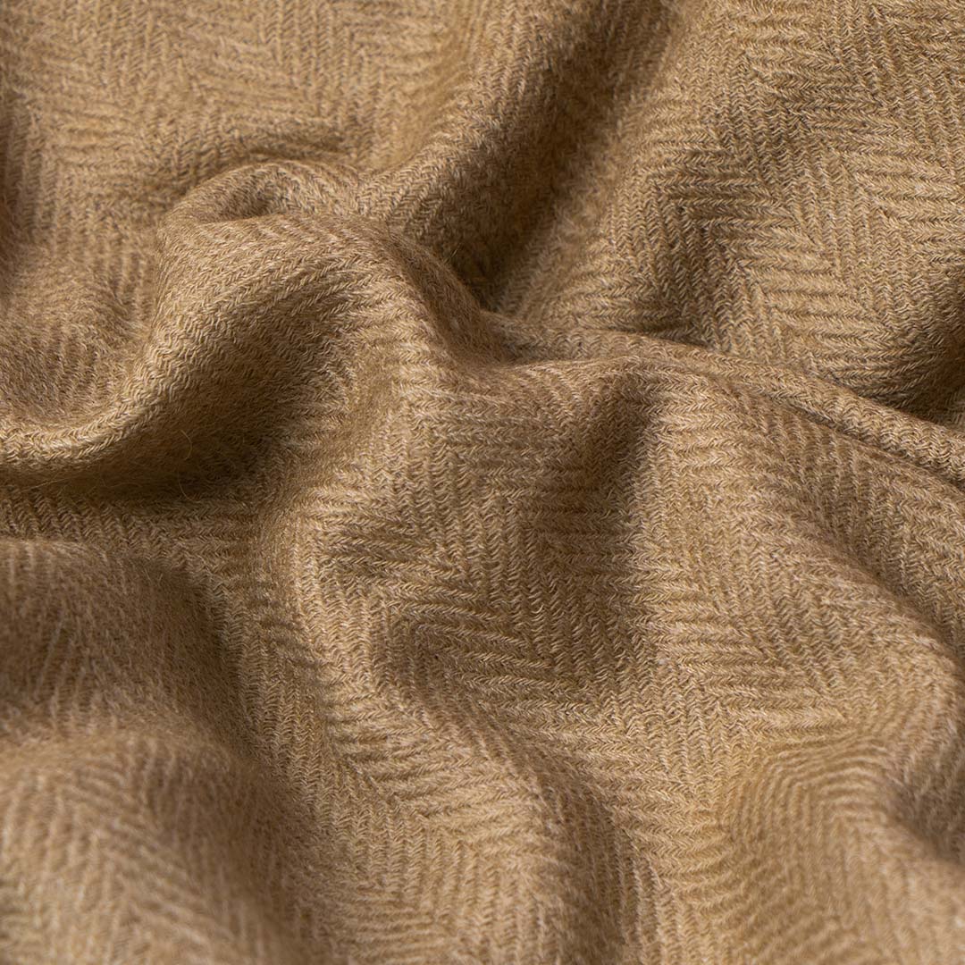 Lux Woolen Shawl By Dynasty D-2 - Light Olive